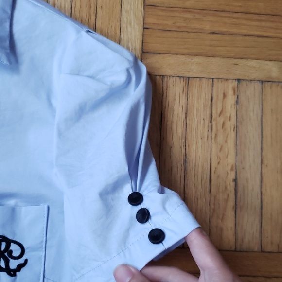 Short Sleeve Embroidered Pocket Shirt - Picture 4 of 6